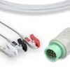 GE Healthcare Corometrics Compatible Direct-Connect ECG Cable - Image 3