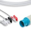 Nihon Kohden Compatible Direct-Connect ECG Cable - Image 4