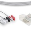 Philips Compatible ECG Telemetry Leadwire – 989803151971 Part Number LHT3-90P0 - Image 3